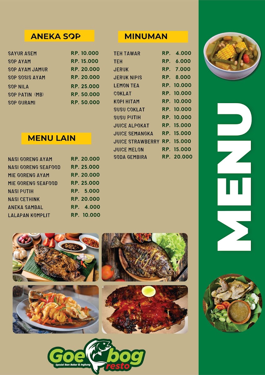 Goebog Resto (ꦒꦺꦴꦮꦺꦧꦺꦴꦒ꧀ꦉꦱ꧀ꦠꦺꦴ) Menu - Image 4